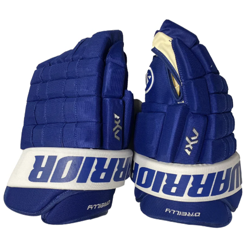 Warrior Franchise - Gant NHL Pro Stock - Ryan O'Reilly (Bleu/Blanc)